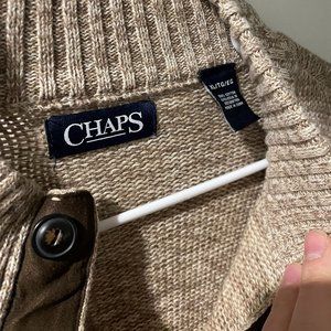 Chaps XL Sweater Tan